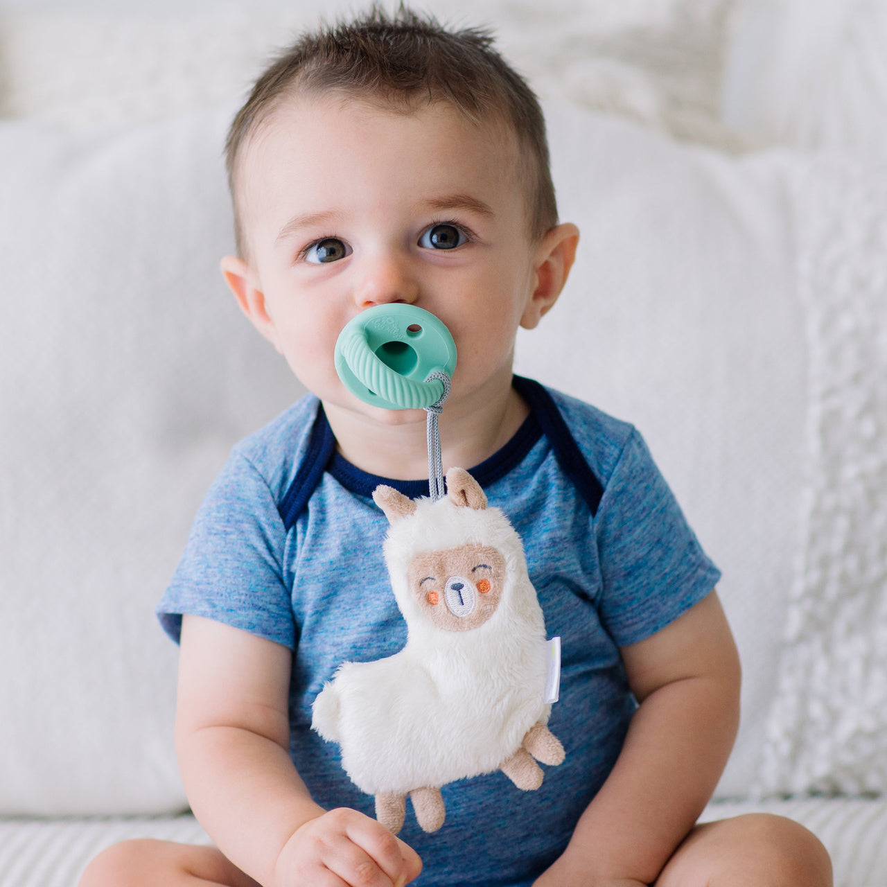 Itzy Ritzy Sweetie Pal Pacifier & Flat Lovey