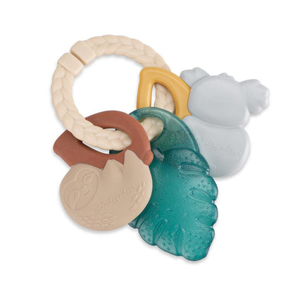 Itzy Ritzy Tropical Itzy Keys Textured Ring Teether & Rattle
