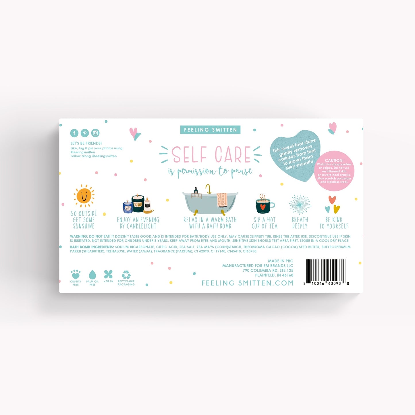 Feeling Smitten Self Care Gift Set