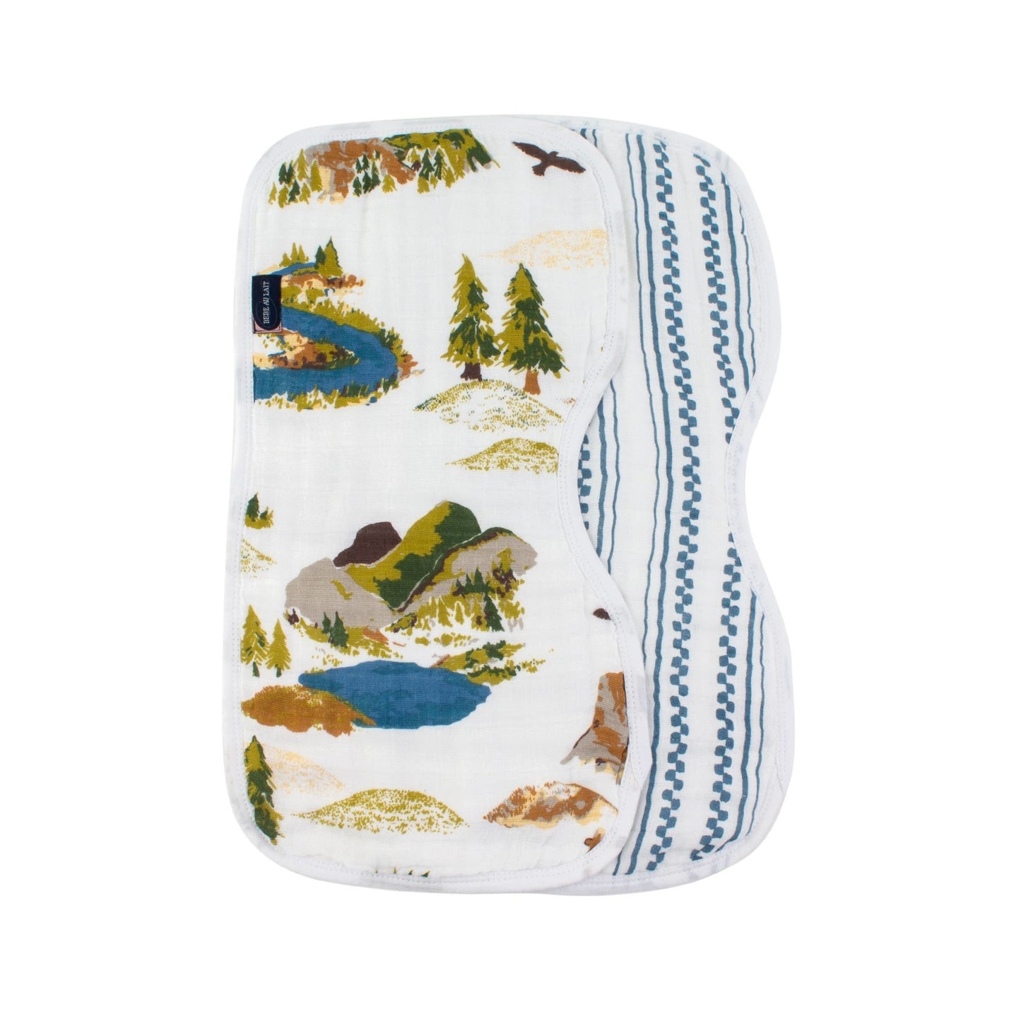 Bebe Au Lait Classic Muslin Burp Cloth Set