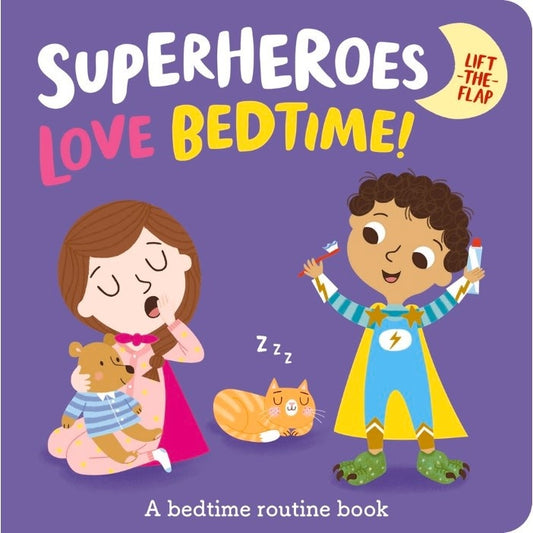 Superheroes LOVE Bedtime Board Book
