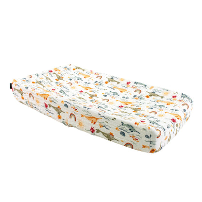 Bebe Au Lait Classic Muslin Changing Pad Cover