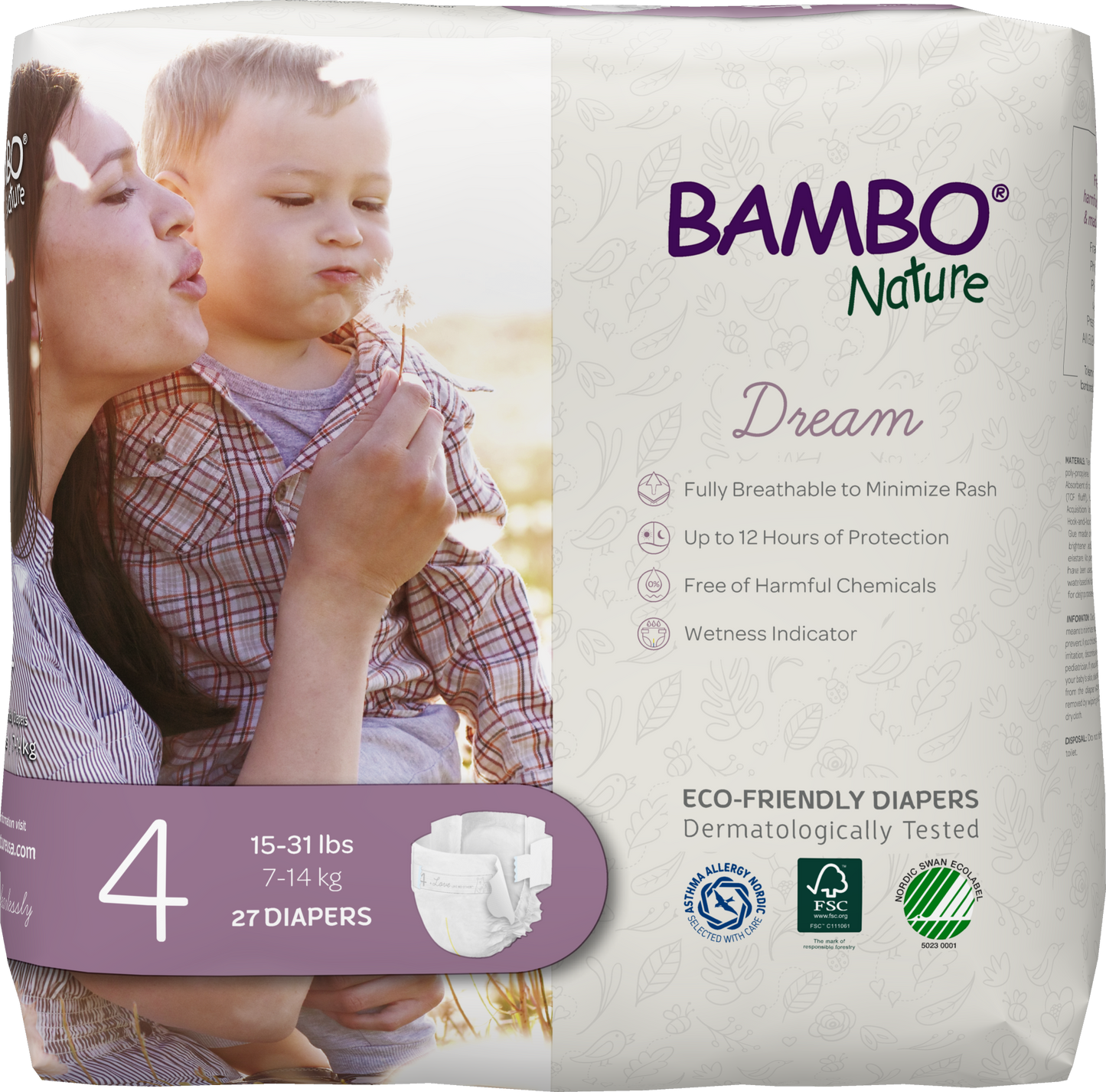 Bambo Nature Dream Disposable Diapers