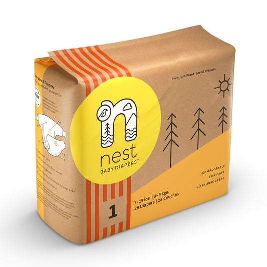 Nest - Natural Plant Based Baby Disposable Diapers