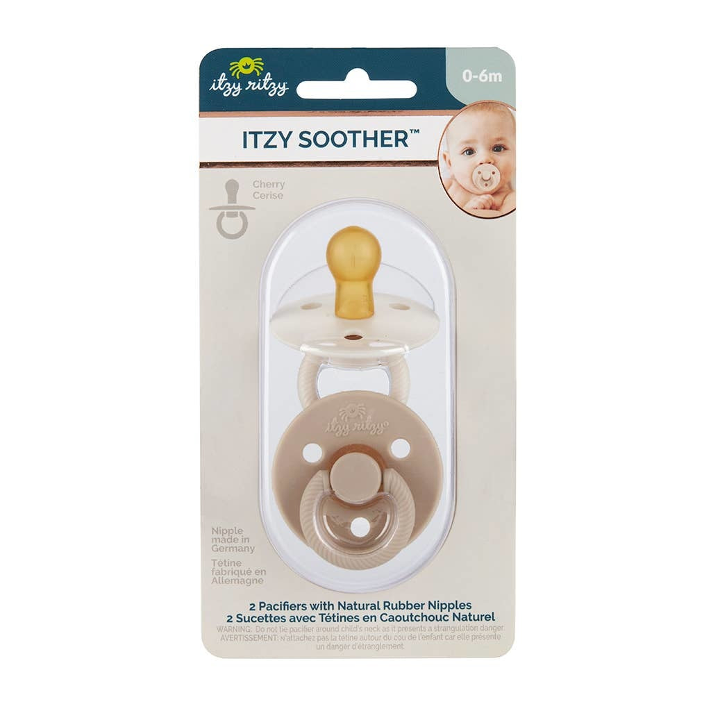 Itzy Ritzy Soother Natural Rubber Pacifier Sets