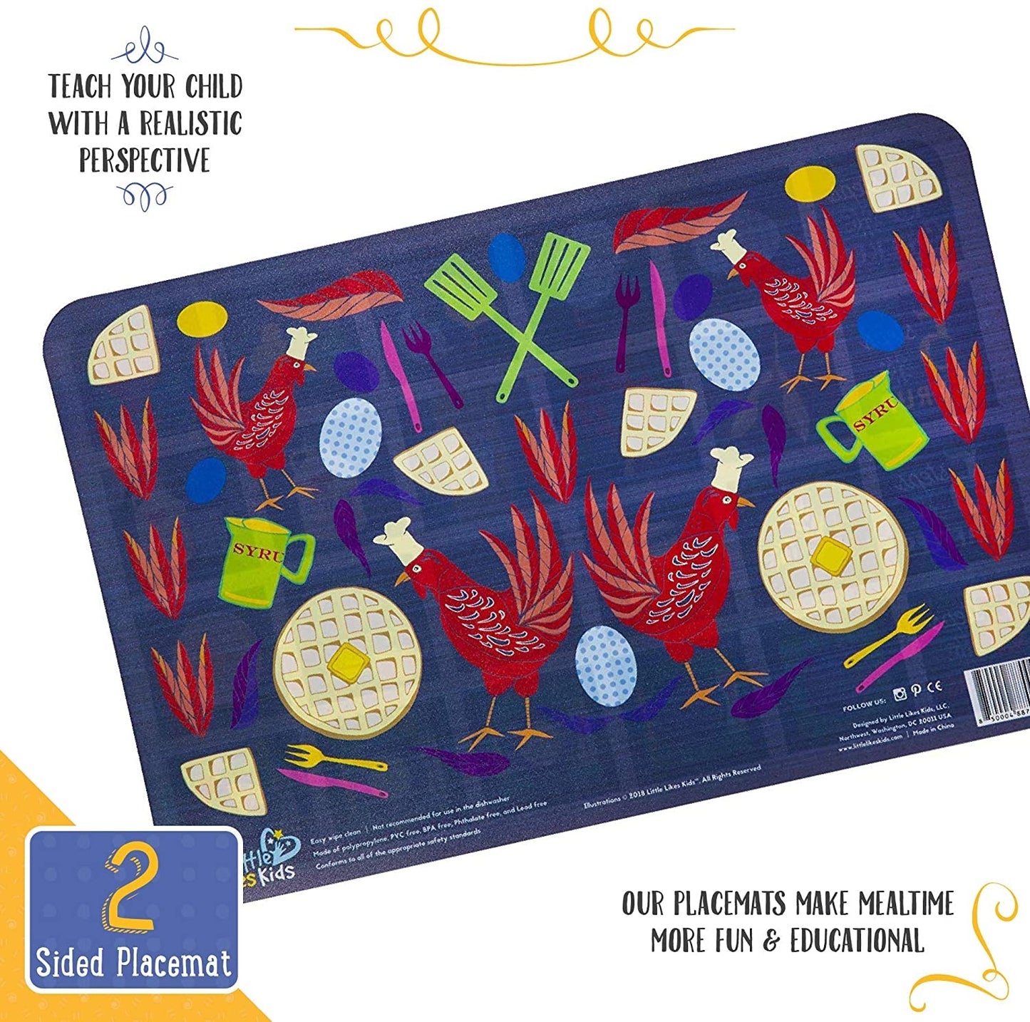 Little Likes Kids Placemat