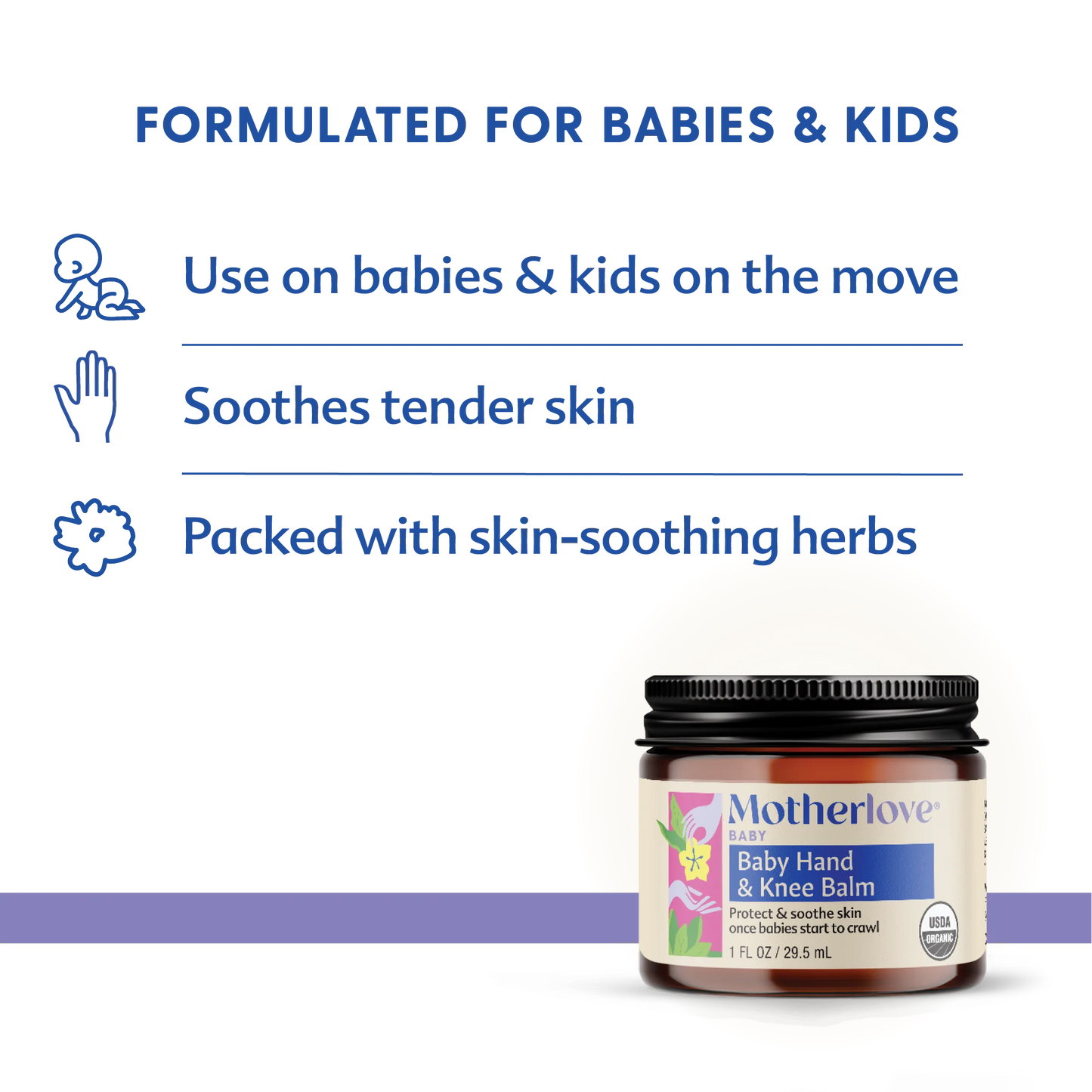 Motherlove Baby Hand & Knee Balm