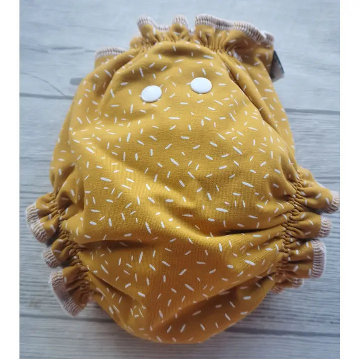 KKCreations One Size Fitted Diaper - Variety Knit Print