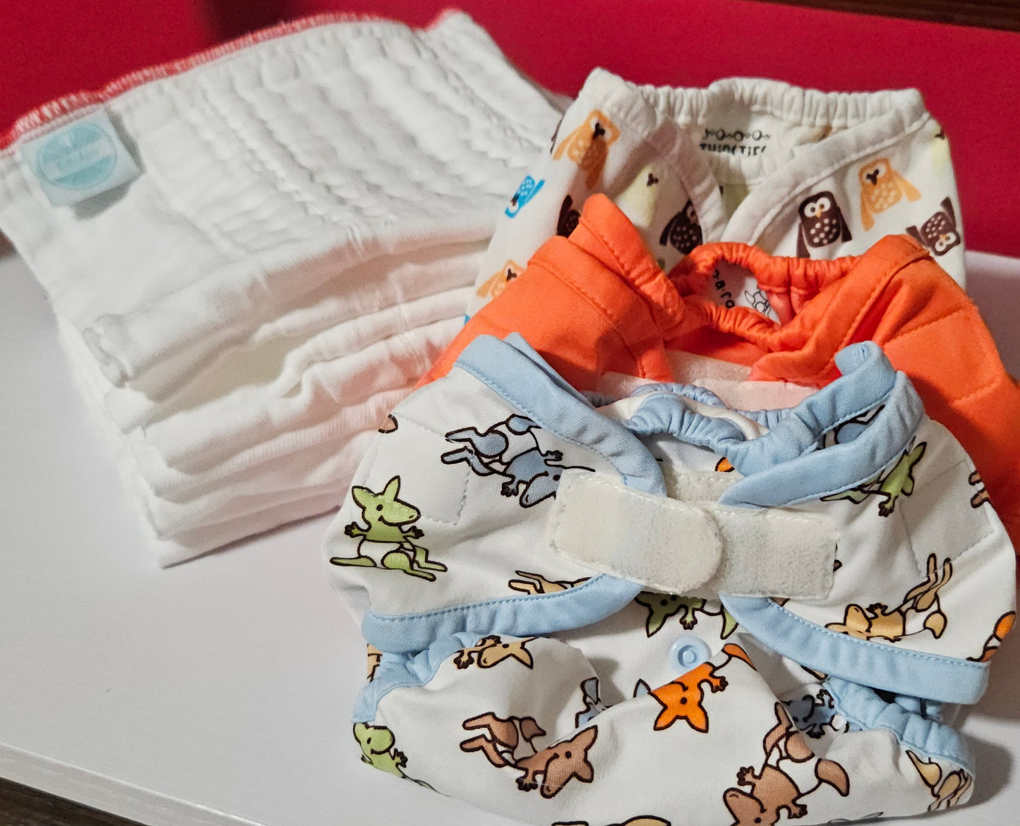 Diaper Service Retired Infant Prefold Diaper Bundle