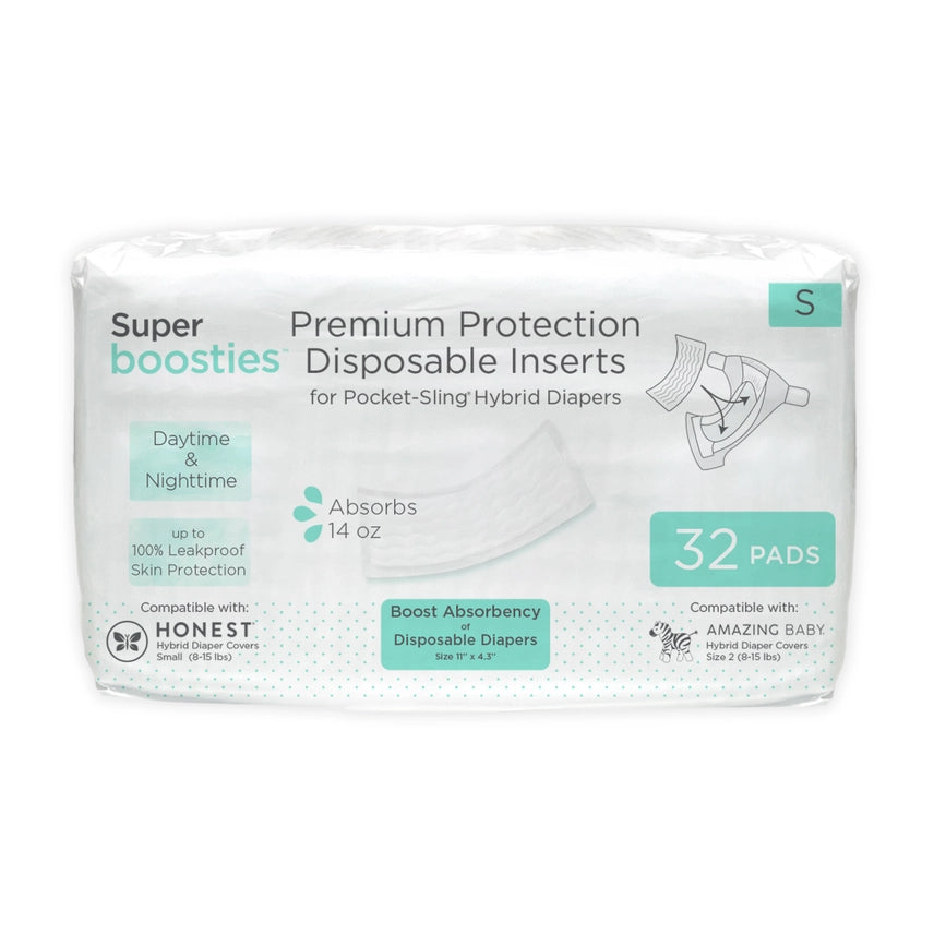 SmartNappy Super Boosties Hybrid Disposable Inserts