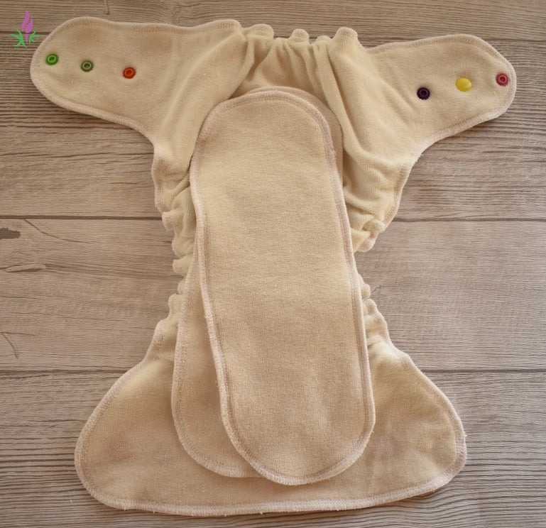 KKCreations One Size Fitted Bamboo Night Diaper