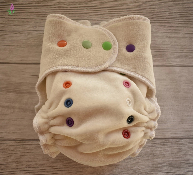 KKCreations One Size Fitted Bamboo Night Diaper