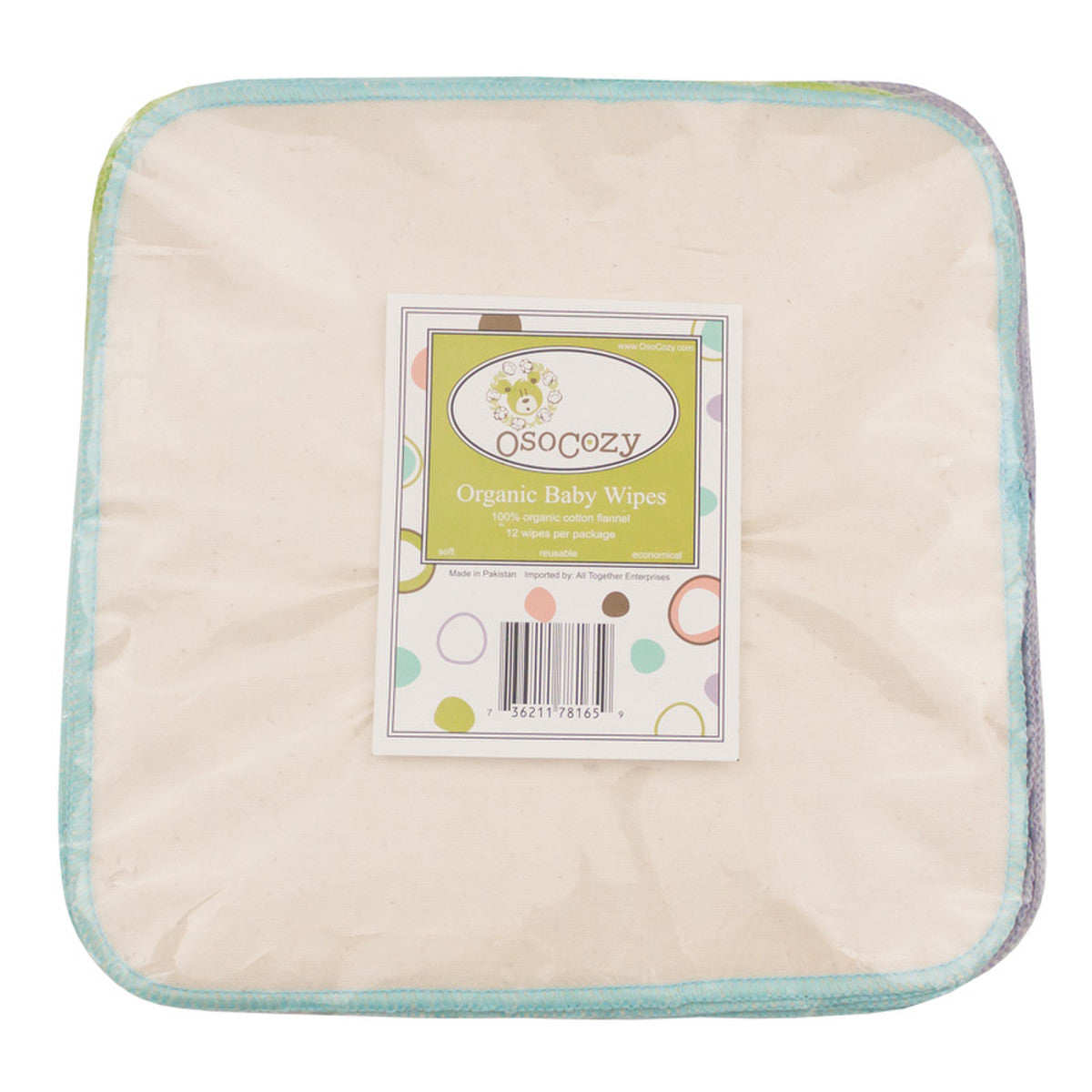 OsoCozy Flannel Baby Wipes