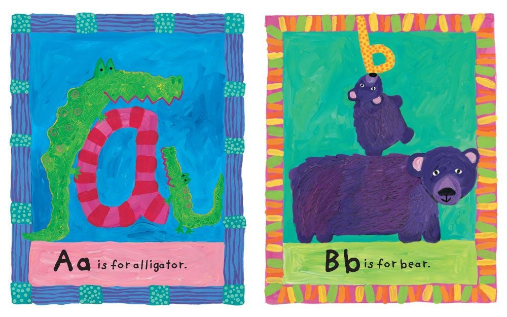 Alligator Alphabet Board Book