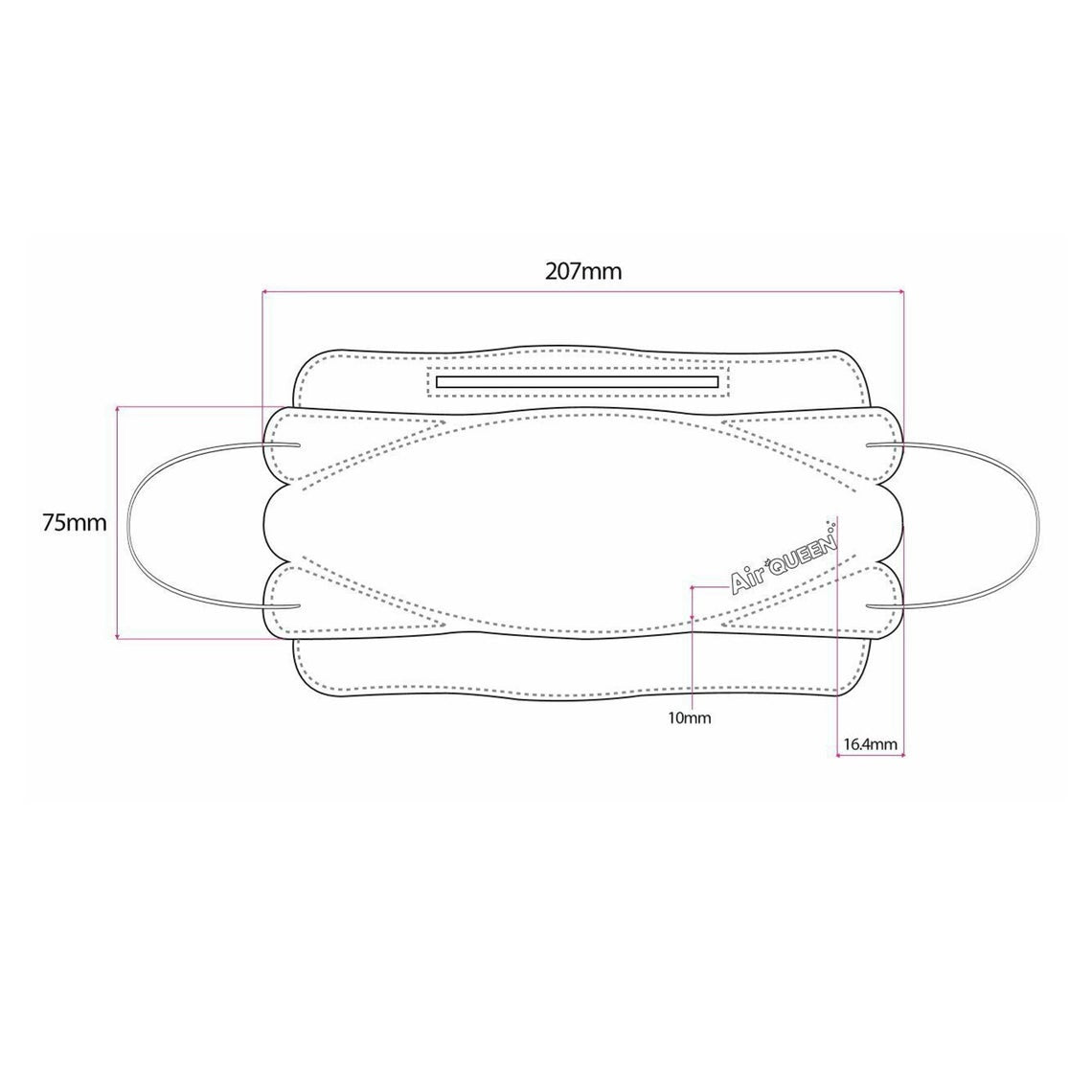 Air Queen Nanofiber Filter Face Masks