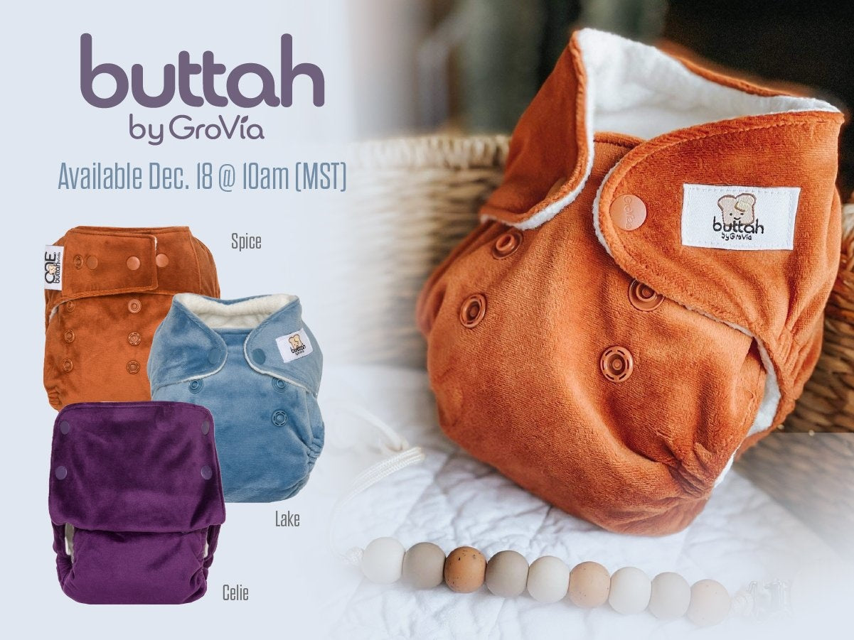 GroVia Buttah Newborn AIO Diaper