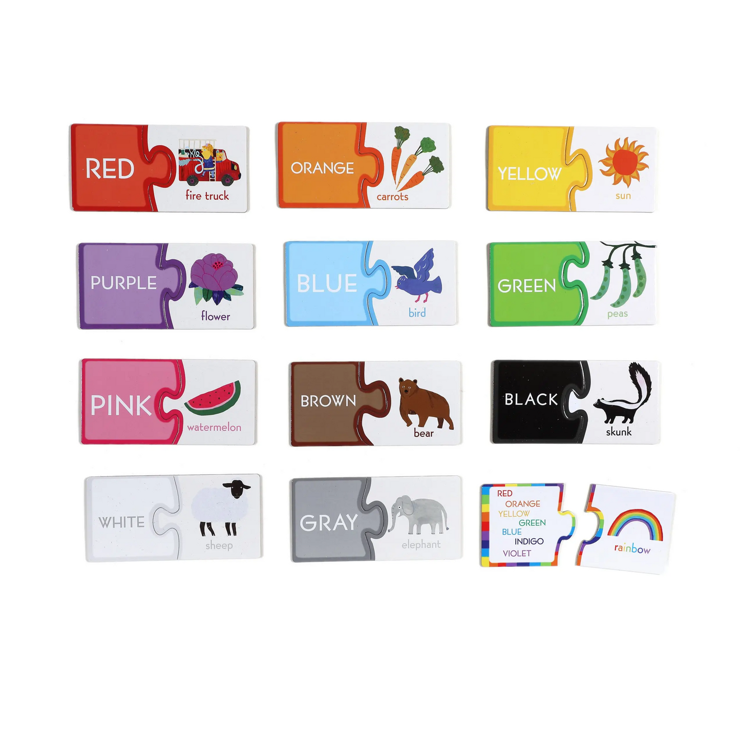 eeBoo Preschool Puzzle Pairs
