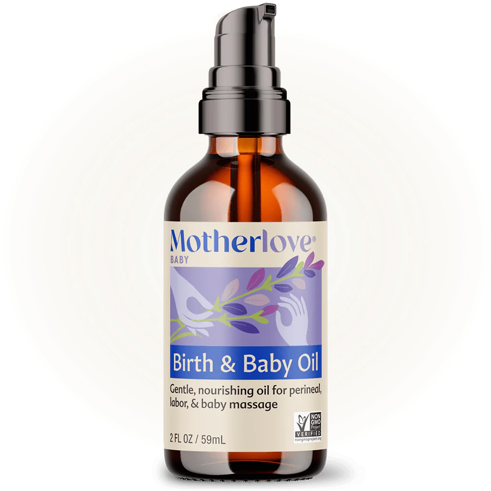 Motherlove Birth & Baby Oil - 2 oz