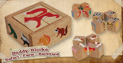 Begin Again Buddy Blocks Puzzle Set