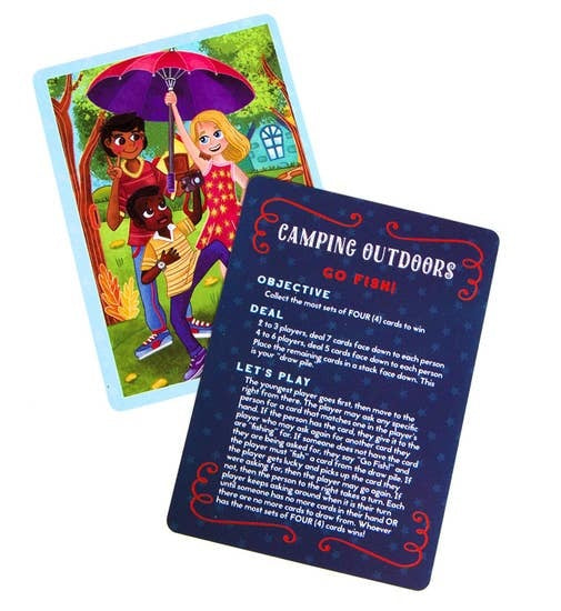 Little Likes Kids Go Fish Playing Cards