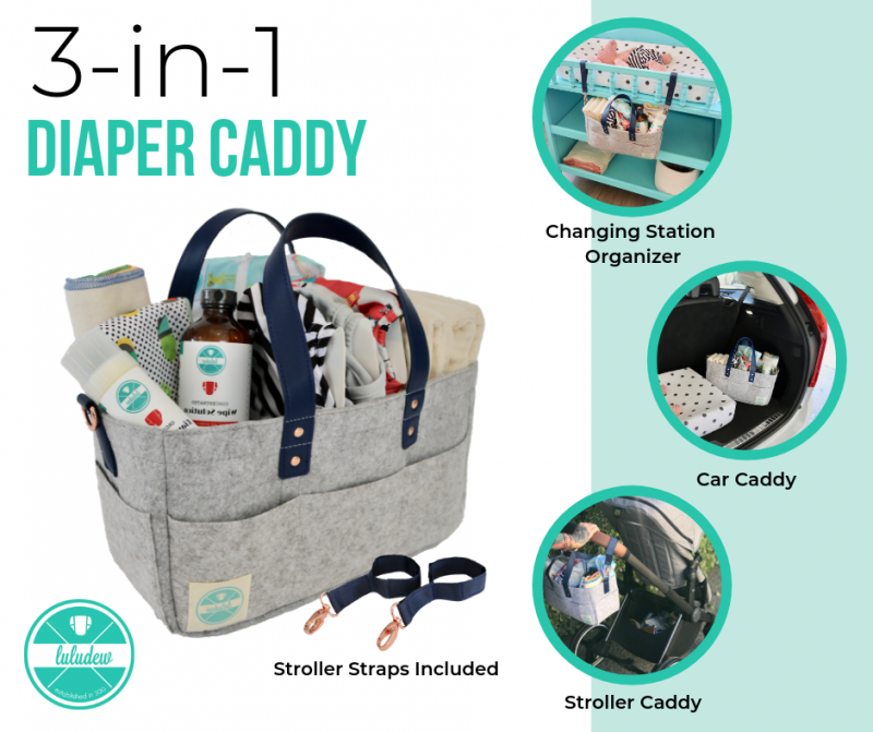 Luludew Diaper Caddy