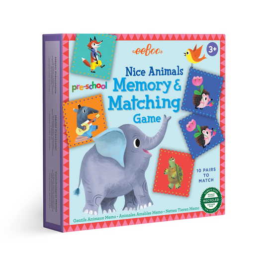 eeBoo Preschool Memory Game