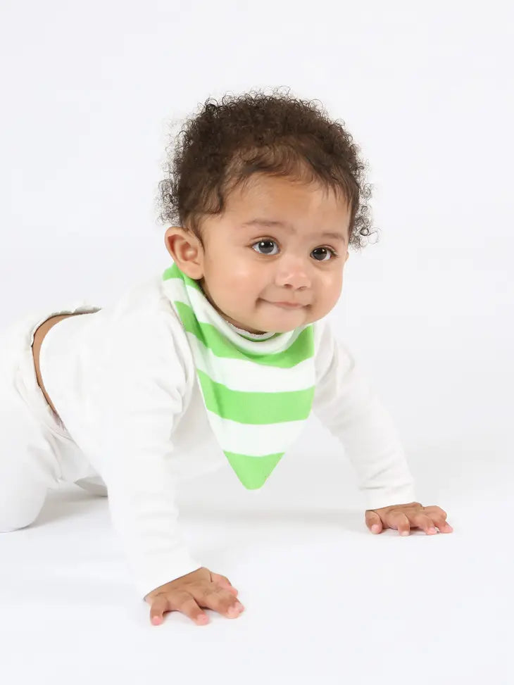 Organic Baby Scrappy Dribble Bib by Under the Nile - Random Print