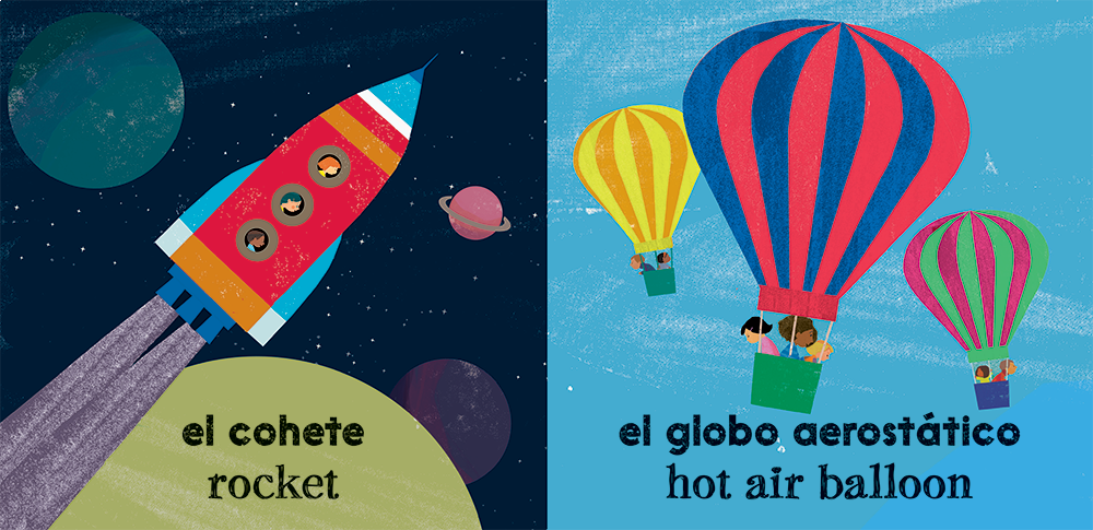 BFB Rapido y Lento Bilingual Spanish Board Book