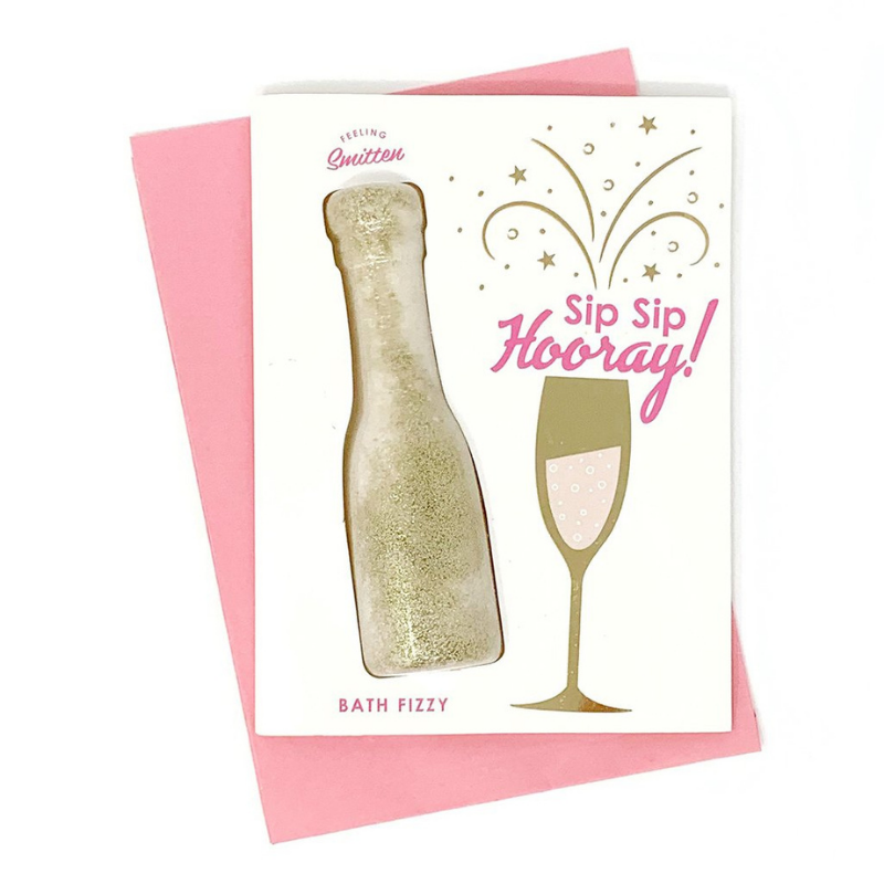 Hello Fizzy Greeting Card
