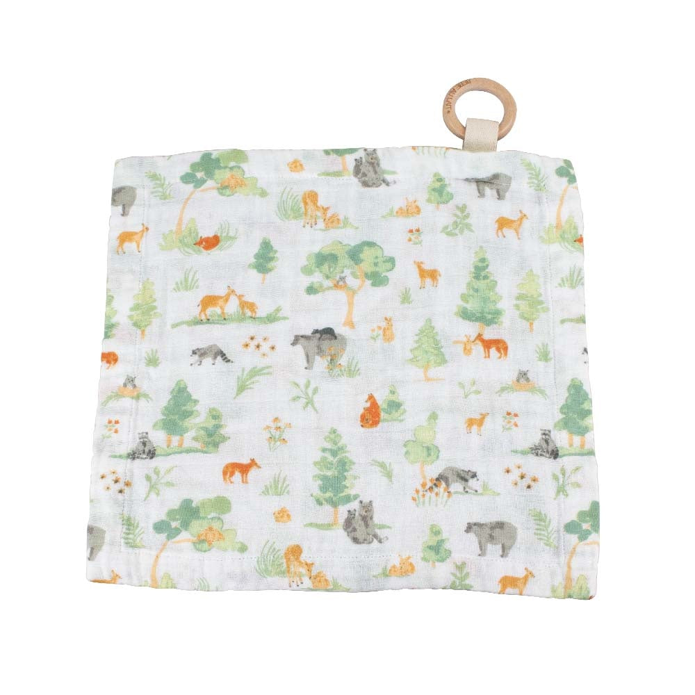 Bebe Au Lait Classic Muslin Teether Blanket