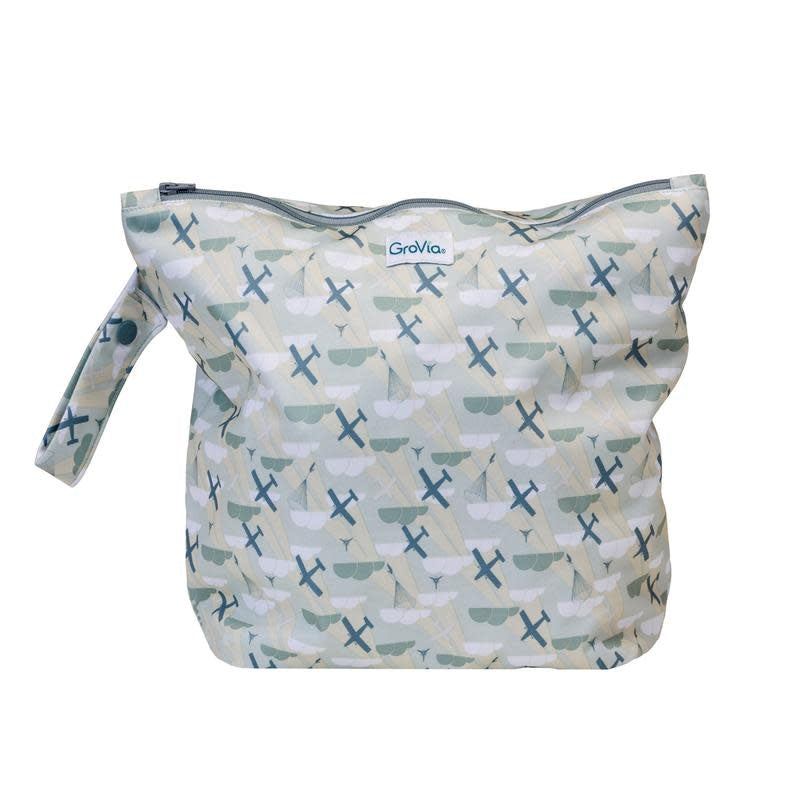 GroVia Zippered Wetbag - Maverick - Retired Print