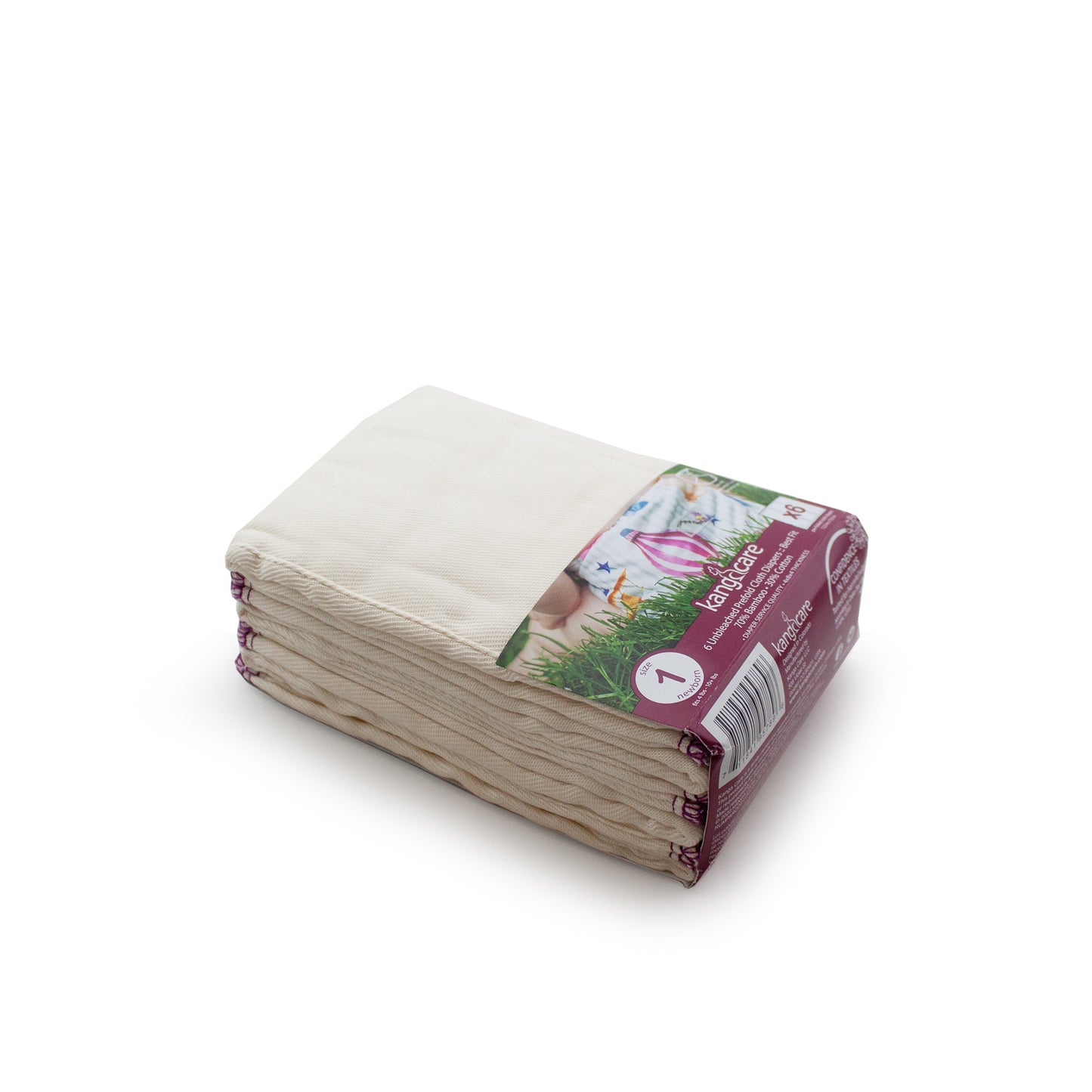 Rumparooz Bamboo Prefolds - 6 pack