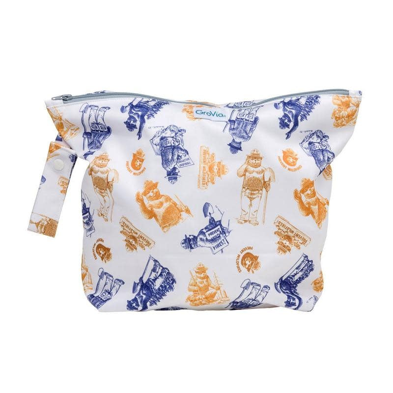 GroVia Zippered Wetbag - Only You - Retired Print