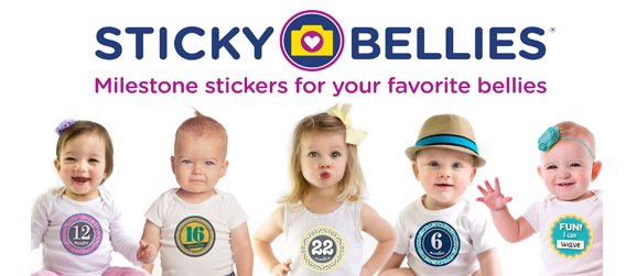 Sticky Bellies Novelty Sticker