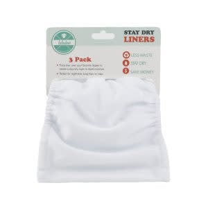 Luludew Snap In Stay Dry Liners - 3 Pack