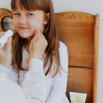 Earth Mama Baby Face Mineral Sunscreen Face Stick SPF 40