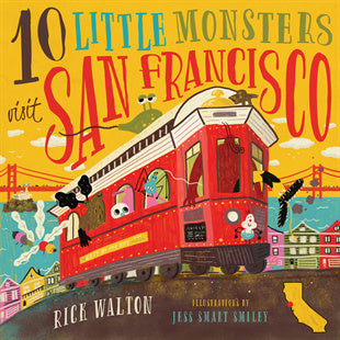 10 Little Monsters Visit Books