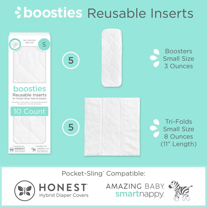 Smart Nappy Boosties Hybrid Reuseable Inserts