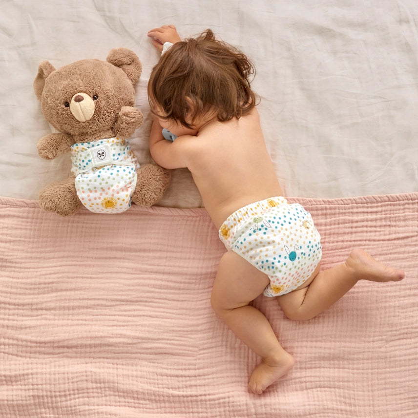 Honest Hybrid Muslin Diaper Cover