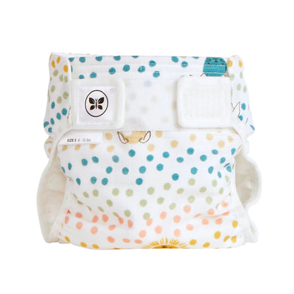 Honest Hybrid Muslin Diaper Cover