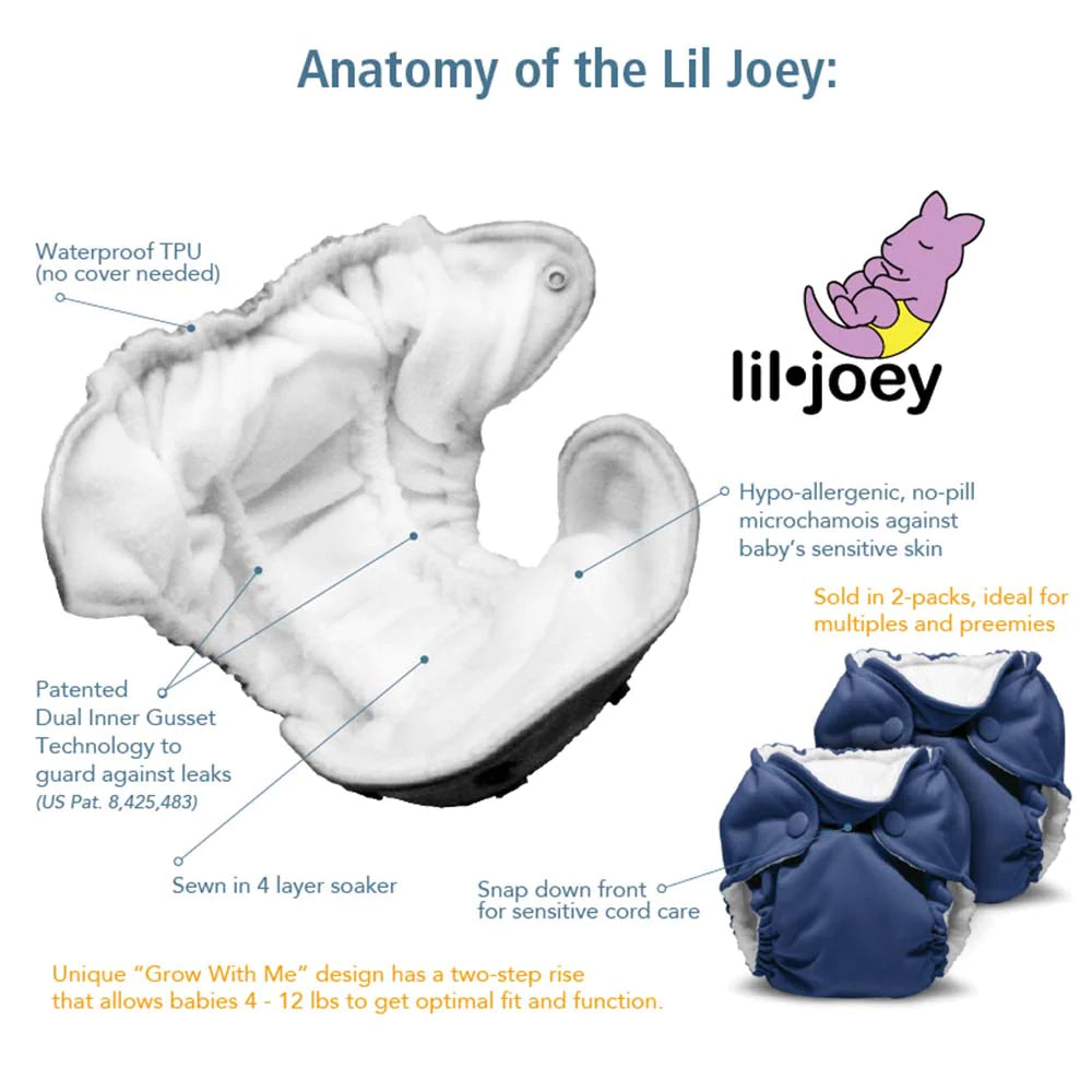 Rumparooz Lil*Joey Newborn AIO (Single)