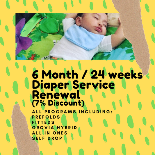 Diaper Service Renewal - 24 Weeks with 7% Discount