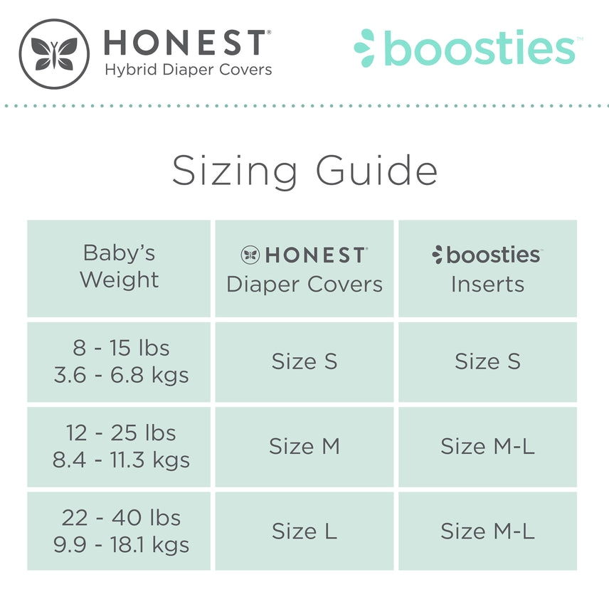 Honest Hybrid Muslin Diaper Cover