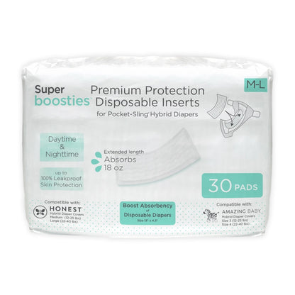 SmartNappy Super Boosties Hybrid Disposable Inserts