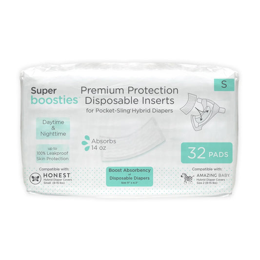 SmartNappy Super Boosties Hybrid Disposable Inserts