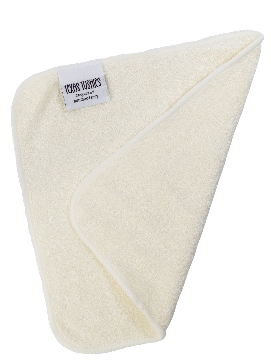 Texas Tushies Bamboo Terry Cloth Wipes