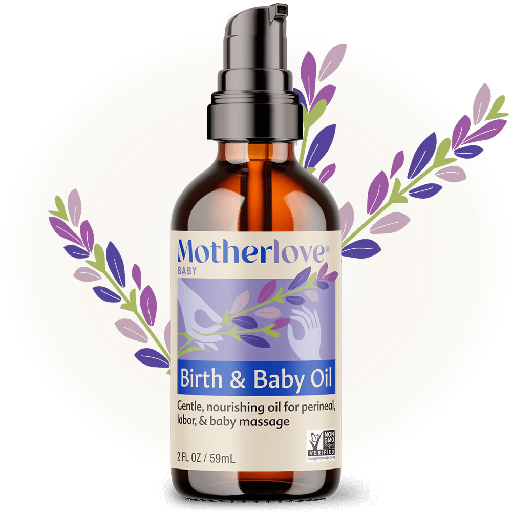 Motherlove Birth & Baby Oil - 2 oz