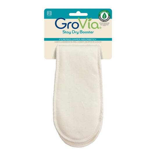 GroVia Stay Dry Organic Booster - 2 pack