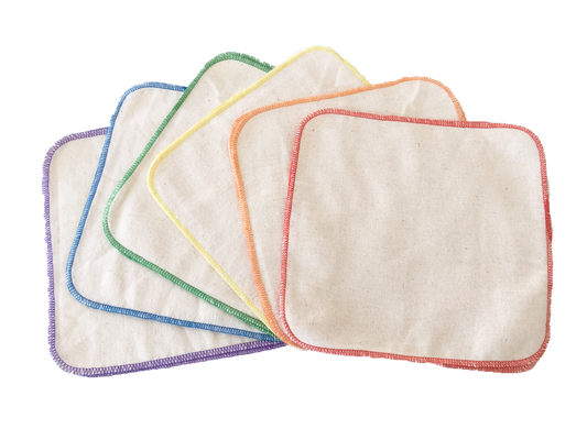 Luludew Flannel Wipes - 12 Count Pack
