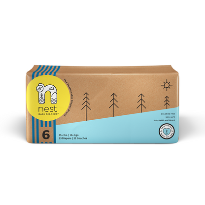 Nest - Natural Plant Based Baby Disposable Diapers